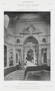 Ehrentreppe, Schloss Chantilly, Frankreich von American Photographer (after)