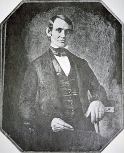 Abraham Lincoln (1809-65) als Kongressmitglied im Alter von 37 Jahren