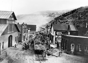 Black Hawk, Überschwemmung, ca. 1895