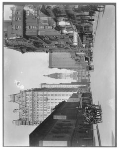 Broad Street Nord bis zum Rathaus, Philadelphia, ca. 1900 von American Photographer