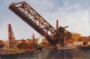 Chicago: Einblatt-Bascule-Brücke