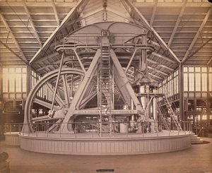 Corliss-Maschine, Centennial International Exhibition, Philadelphia, 1876 (Albuminabzug)