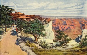 El Tovar Hotel am Rand, Grand Canyon Nationalpark von American Photographer