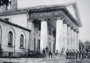 Bundestruppen besetzen das Herrenhaus von Robert E. Lee, Arlington House