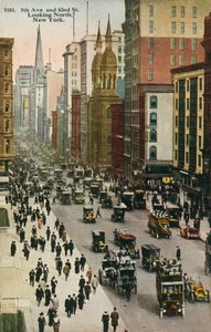 Fifth Avenue und 42nd Street, New York