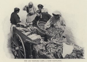 Fisch- und Gemüsekarren, eine genaue Berechnung