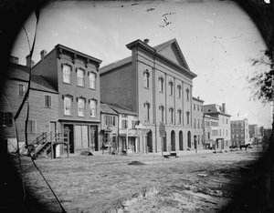 Fords Theater, Washington, D.C., 1860-80