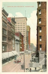 Fourth Avenue, Ost von Race Street, Cincinnati, Ohio
