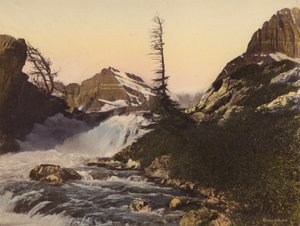 Glacier Nationalpark: McDermott Falls und Gould Mountain