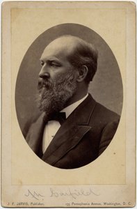 James Abram Garfield (1831-81), 20. Präsident der Vereinigten Staaten von Amerika, Foto von J F Jarvis, Washington DC