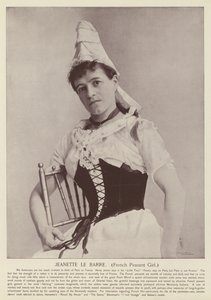 Jeanette le Barre, Französisches Bauernmädchen von American Photographer
