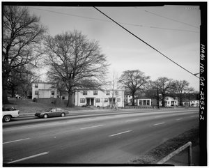 John Hope Homes (Sozialwohnungen), begrenzt von Larkin, Dora, Spelman Streets & Lane, Atlanta, Fulton County, GA (s/w Foto)
