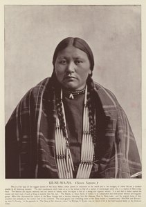 Ke-Ne-Wa-Na, Sioux-Frau