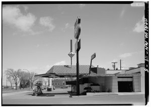 Lindholm Oil Company Tankstelle, Cloquet, Minnesota