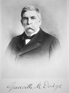 Porträt von Generalmajor Grenville Dodge (1881-1916)