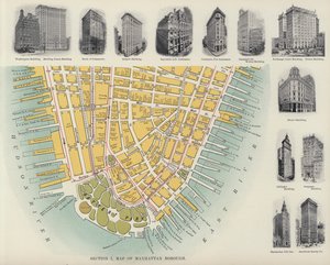 Karte des Bezirks Manhattan von American Photographer