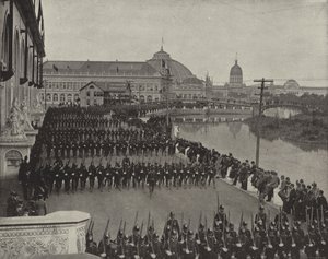 Militärparade am Widmungstag