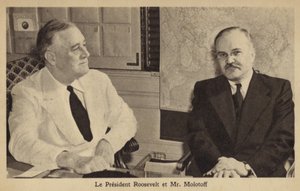 Molotow und Roosevelt von American Photographer