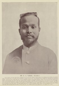 Herr K. G. Tobias, Ceylon von American Photographer