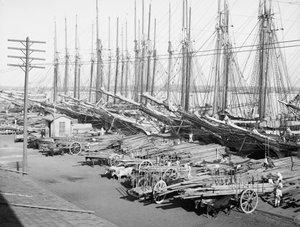 Muelle Tallapiedras, Havanna, ca. 1904