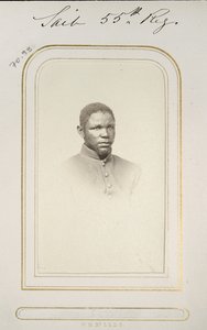Nicholas Said, Visitenkarte, ca. 1863-66 von American Photographer