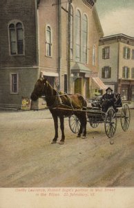 Orville Lawrence, Russell Sages Partner in der Wall Street in den fünfziger Jahren, St Johnsbury, Vermont, USA von American Photographer
