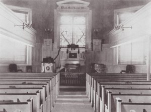 Philadelphia: Innenraum der Alten Schwedenkirche von American Photographer