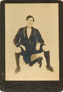Porträt von Francisco Lentini (1881-1966), der dreibeinige Mann von American Photographer