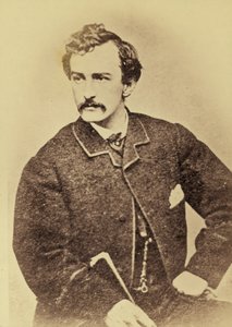 Porträt von John Wilkes Booth, 1861-65