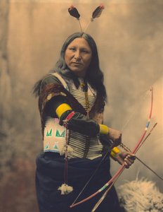 Porträt von Oglala Sioux Shout At