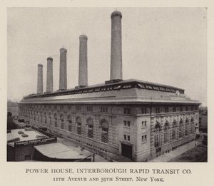 Kraftwerk, Interborough Rapid Transit Co von American Photographer