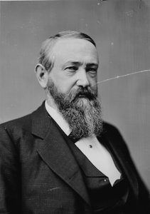 Präsident Benjamin Harrison, ca. 1870-80
