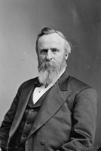 Präsident Rutherford B. Hayes, ca. 1870-80