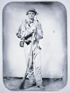 Private Thomas Taylor, Soldat der Konföderiertenarmee von American Photographer