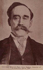 Robert Peary (1856-1920), amerikanischer Arktisforscher von American Photographer