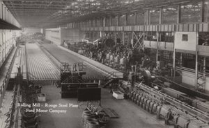 Walzwerk, Rouge Steel Plant; Ford Motor Company, Dearborn, Michigan