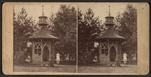 Sommerhaus, Oneida-Gemeinschaft, Bundesstaat New York, 1873