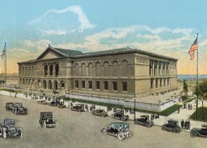 Das Kunstinstitut und Ferguson-Brunnen von American Photographer