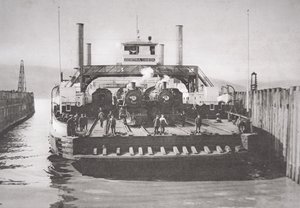Die Contra Costa Fähre, ca. 1920