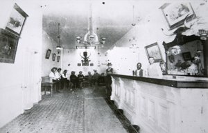 Der Long Branch Saloon, Dodge City, Kansas, ca. 1880