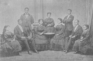 Die Original Jubilee Singers, ca. 1870er