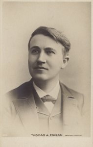 Thomas Edison (1847-1931), amerikanischer Erfinder von American Photographer