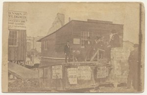 W. D. Kerfoot Block, 1871 von American Photographer
