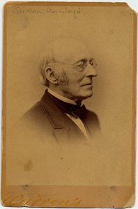 William Lloyd Garrison (1805-79), amerikanischer Abolitionist, Foto von George K Warren, Boston von American Photographer