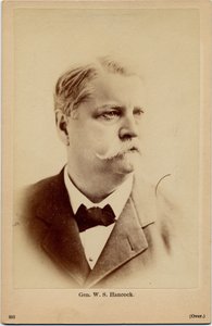 Winfield Scott Hancock (1824-86), US-Armee-General, Foto von B B Russell, Boston