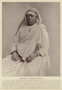 Zaroteffa, Sudanische Frau