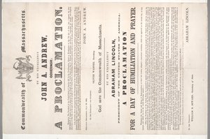 Ein Aufruf zu einem Tag der Demütigung und des Gebets, 28. Juli 1864