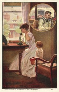 Ein Marketing-Telefonanruf von American School
