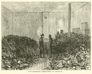 Von Johnston übergebene Ausrüstungen, April 1865 von American School