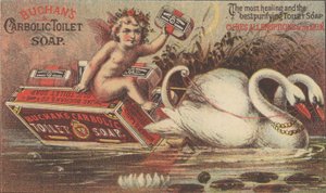 Werbung für Buchans Carbolic Toilet Soap, ca. 1880